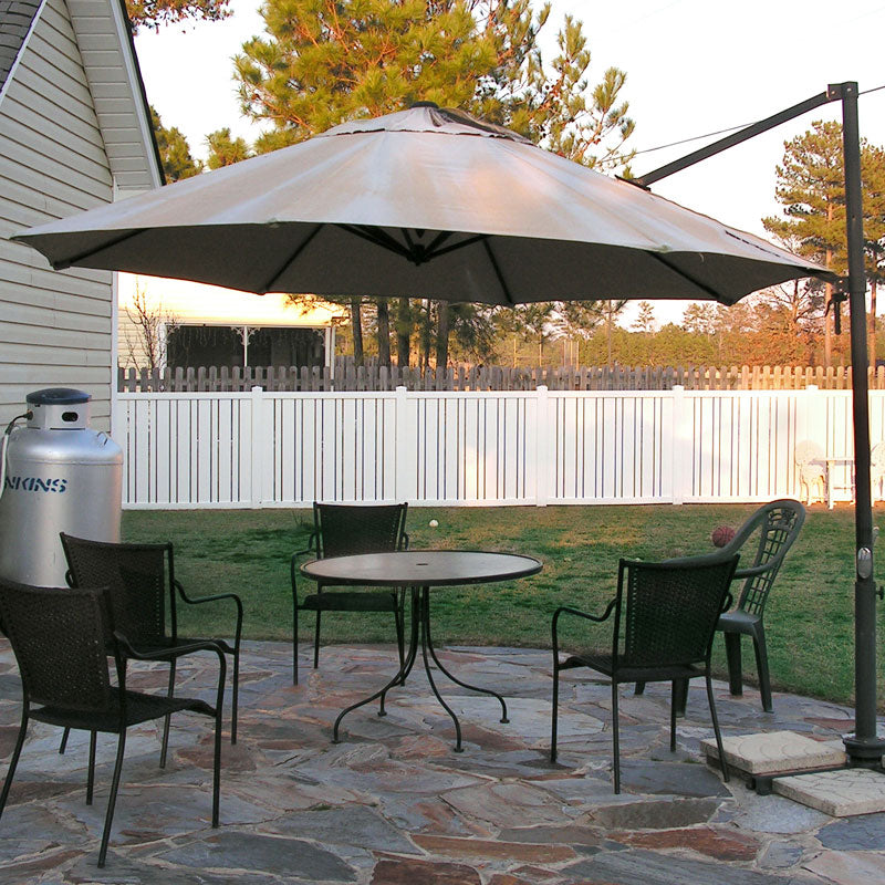 garden treasures patio umbrella yjaf 819d Treasure 11 ft Octagonal Outdoor (High-Perform sunny days Garden Treasures undefined at
