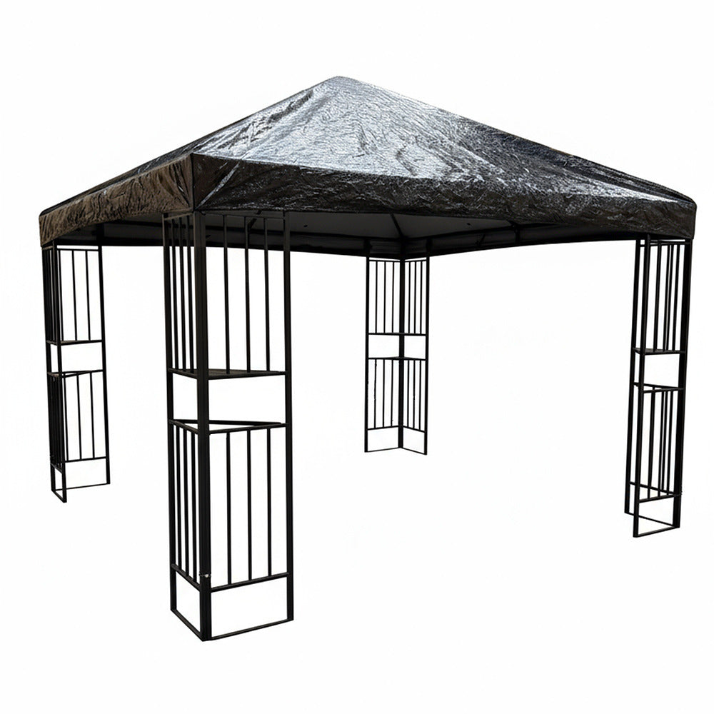 Universal Gazebo Canopy Protective Rain Cover - Black