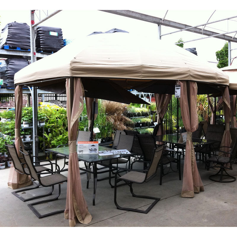 Replacement Canopy for Boat Shaped 13 x 10 Gazebo - RipLock 350