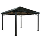 Universal Gazebo Canopy Protective Rain Cover - Black