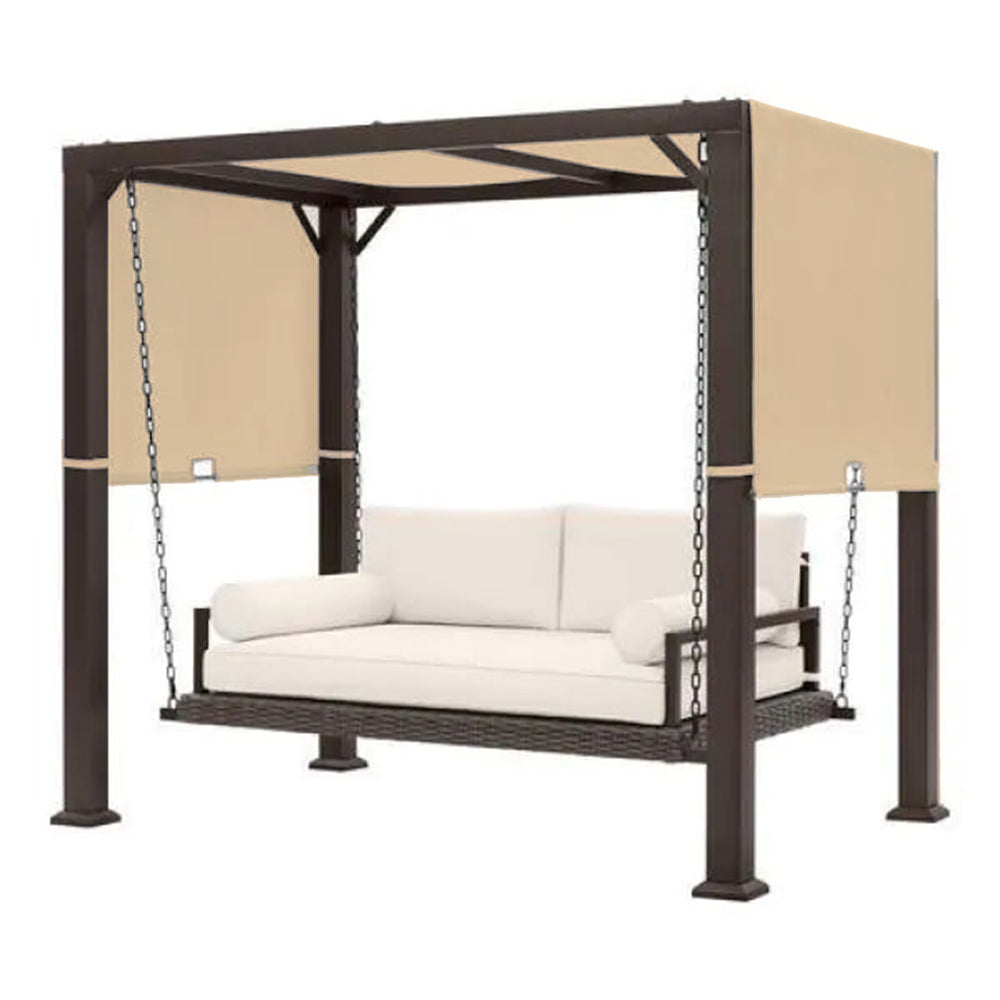 Replacement Canopy for GCS00394A-F Wicker Pergola Daybed Swing - Riplock 350