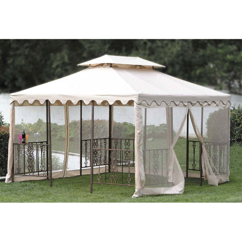 DC America 12 x 12 Scalloped Gazebo Replacement Canopy
