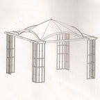 11 x 11 GT Pergola Replacement Canopy