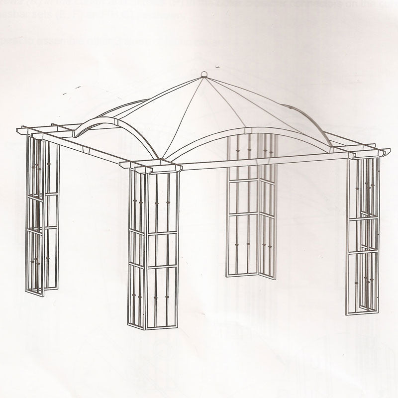 11 x 11 GT Pergola Replacement Canopy