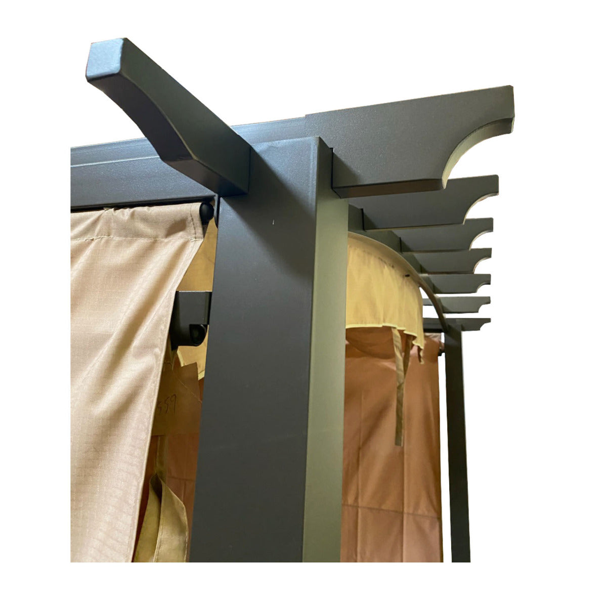 Replacement Canopy and Side Awning Fabric for Millbay Pergola - Riplock 350