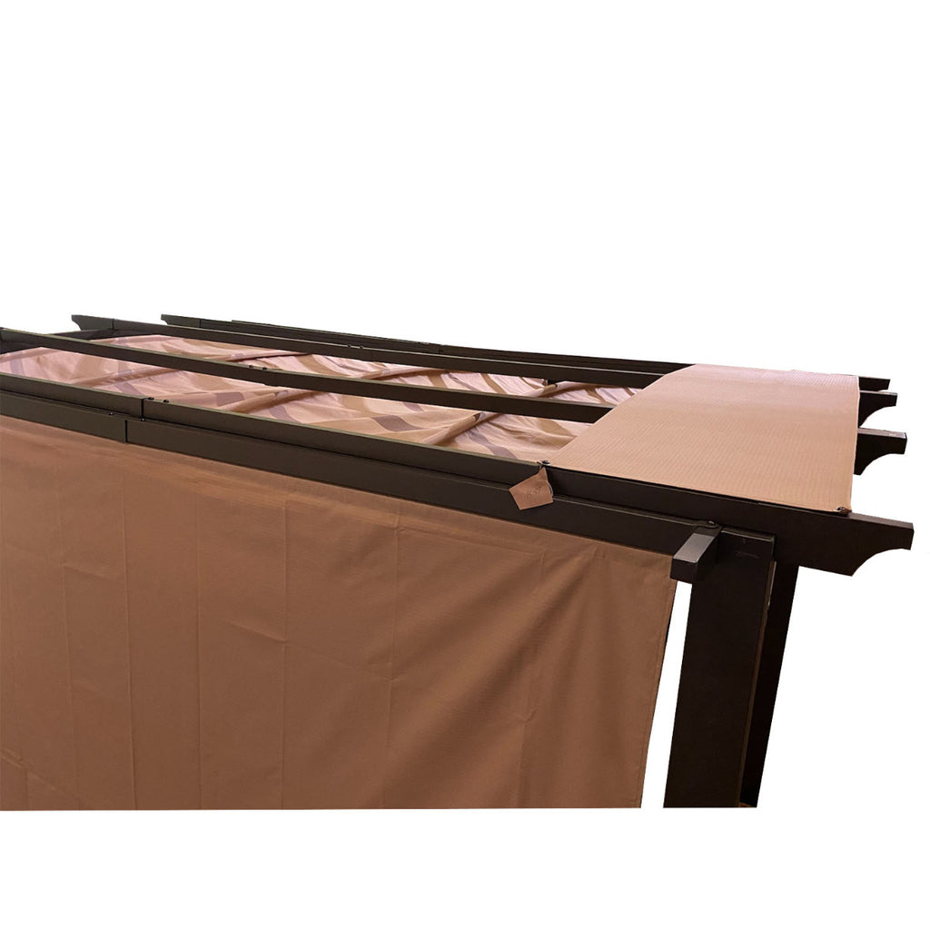 Replacement Canopy and Side Awning Fabric for Millbay Pergola - Riplock 350