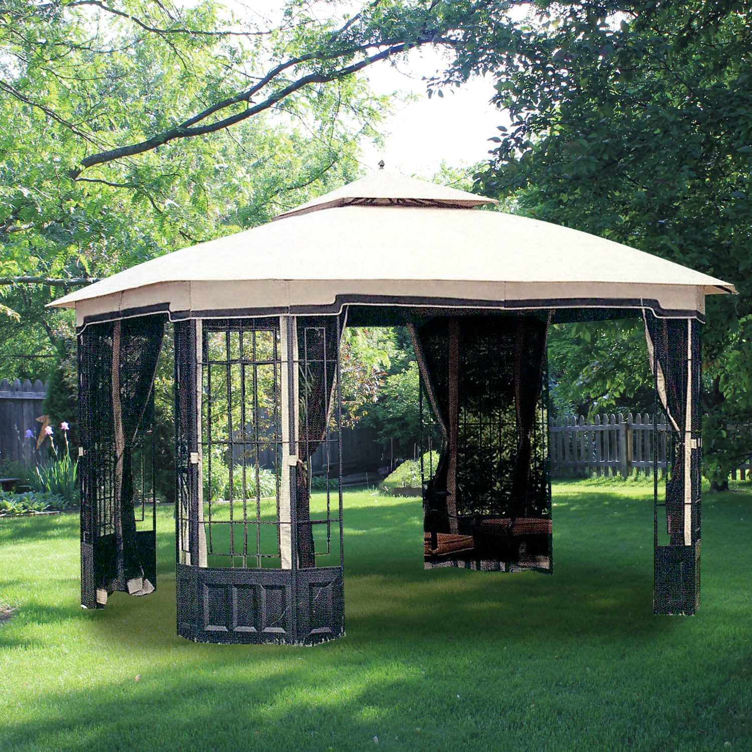 Replacement Canopy for Hartford Gazebo - RipLock 350