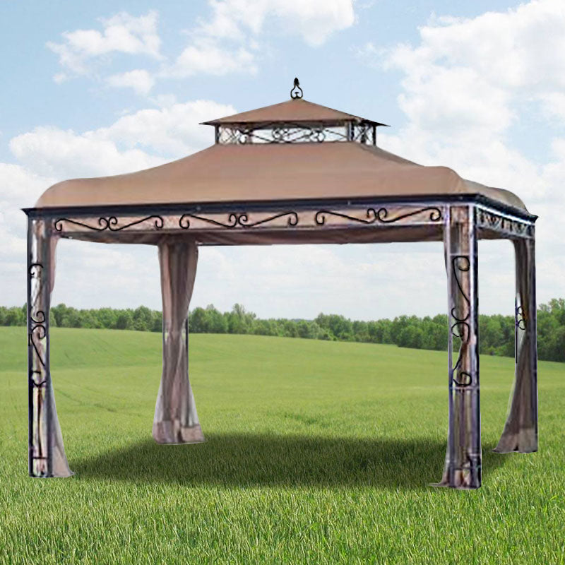 Mongolia Gazebo Replacement Canopy - RipLock 350
