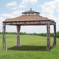 Mongolia Gazebo Replacement Canopy - RipLock 350
