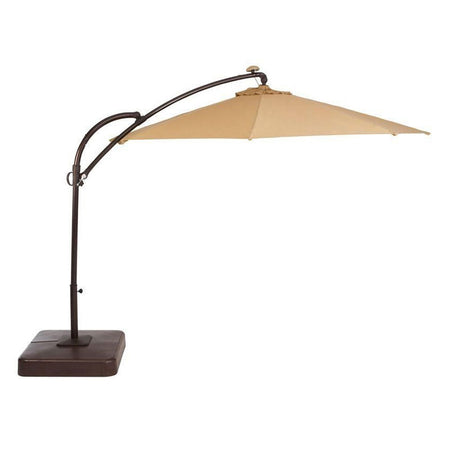 hampton bay 11' offset cantilever patio umbrella Solar 11ft Replacement Canopy SEARCH Size and Weight:3.5 (4.8 oz) For rods up to 10' 9