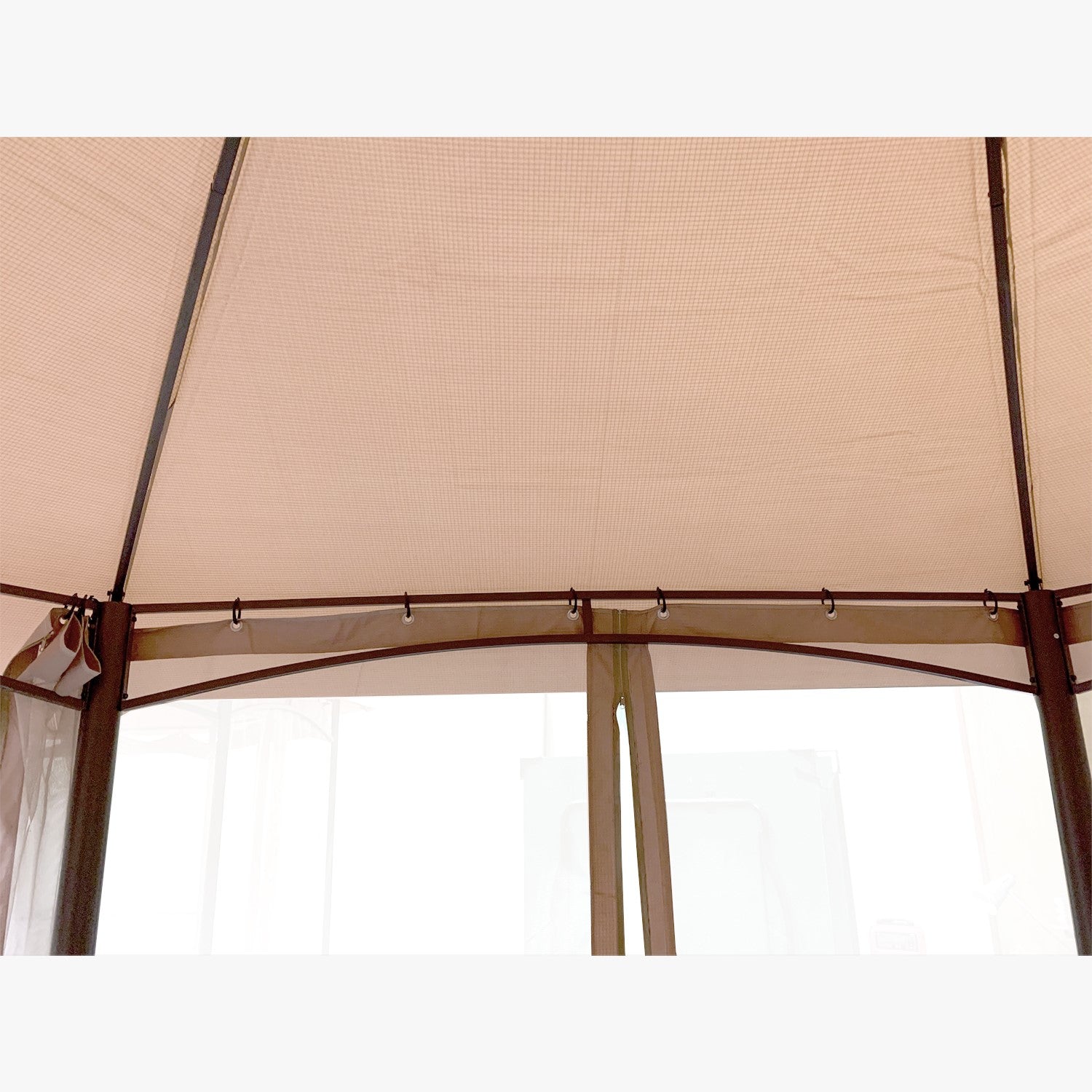 Replacement Canopy for Hemlock Hexagon Gazebo - Riplock 350