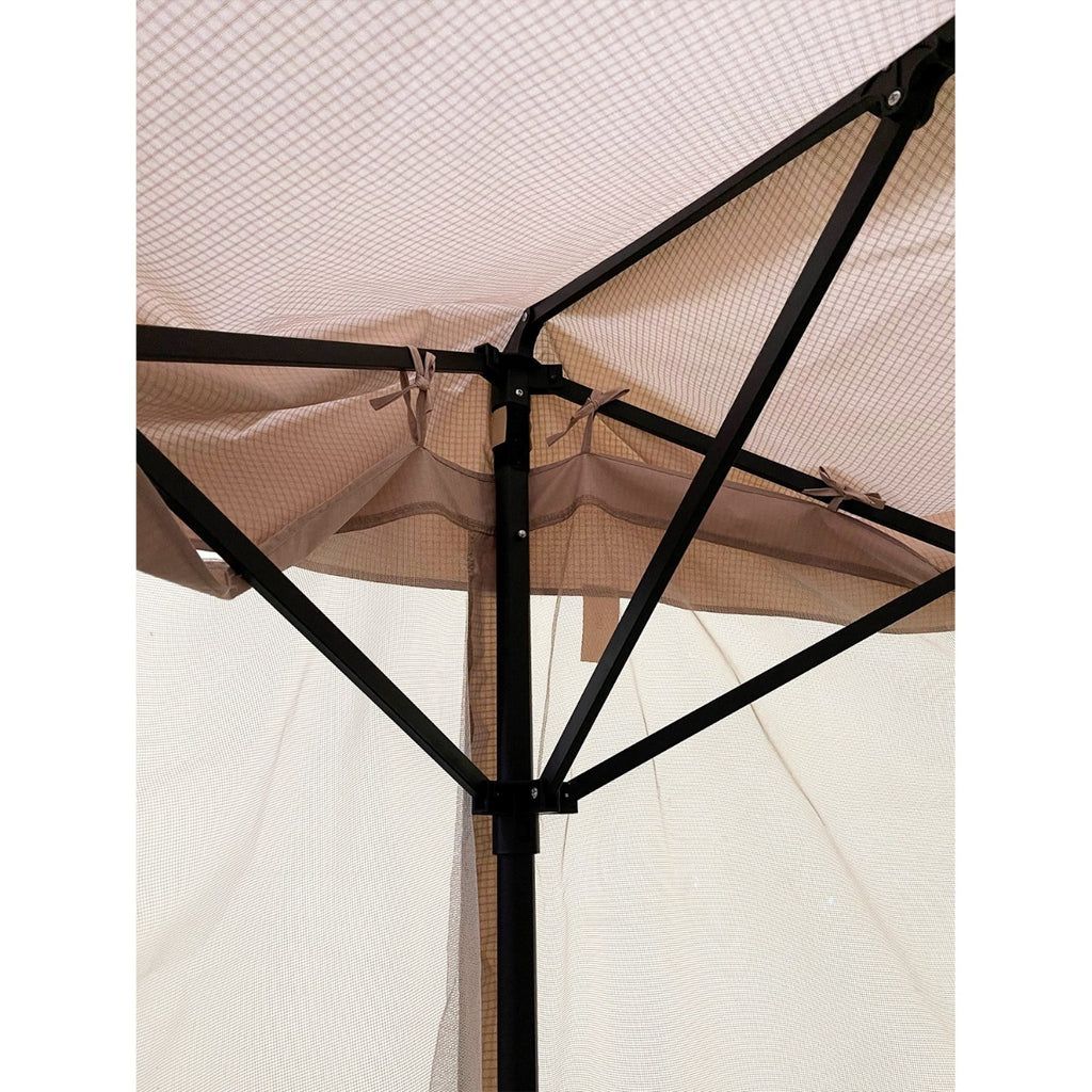 Replacement Canopy for Sunjoy Portable Hexagon Gazebo - Riplock 350