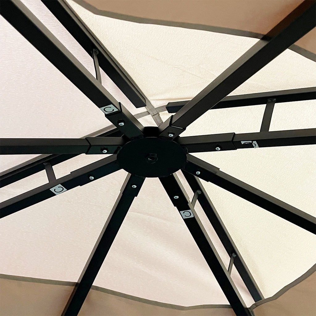 Replacement Canopy for WGAZ-J0808, JS-GAST0808, 842880177799 HIO 8x8 Gazebo - Riplock 350