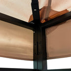 Replacement Canopy for WGAZ-J0808, JS-GAST0808, 842880177799 HIO 8x8 Gazebo - Riplock 350