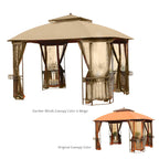 Replacement Canopy and Netting for Patrice Gazebo - RipLock 350