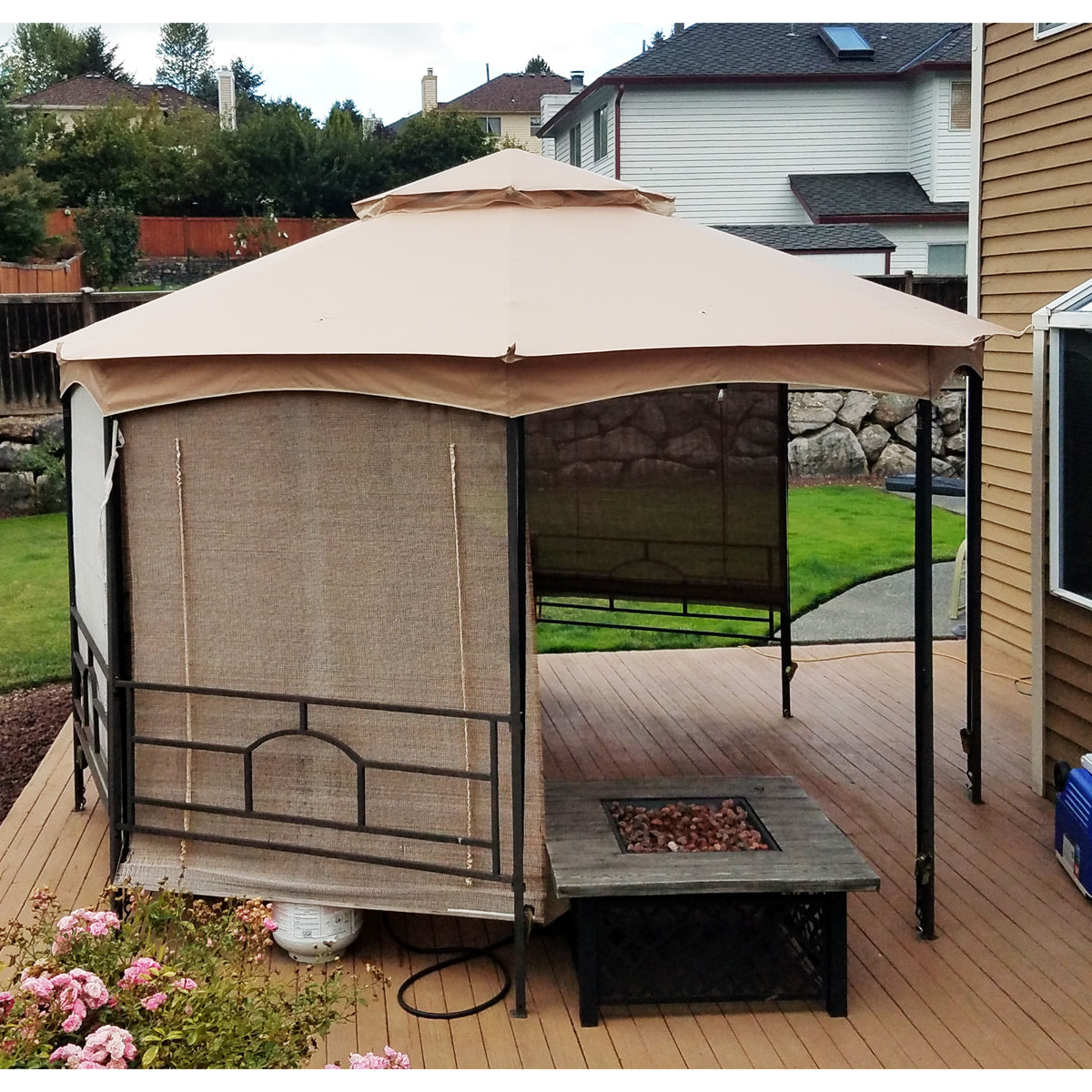 Replacement Canopy for AAFES OCTAGON Gazebo - Riplock 350