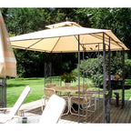 Bond Mfg Leaf Gazebo Replacement Canopy - Riplock 350