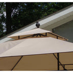 Bond Mfg Leaf Gazebo Replacement Canopy - Riplock 350