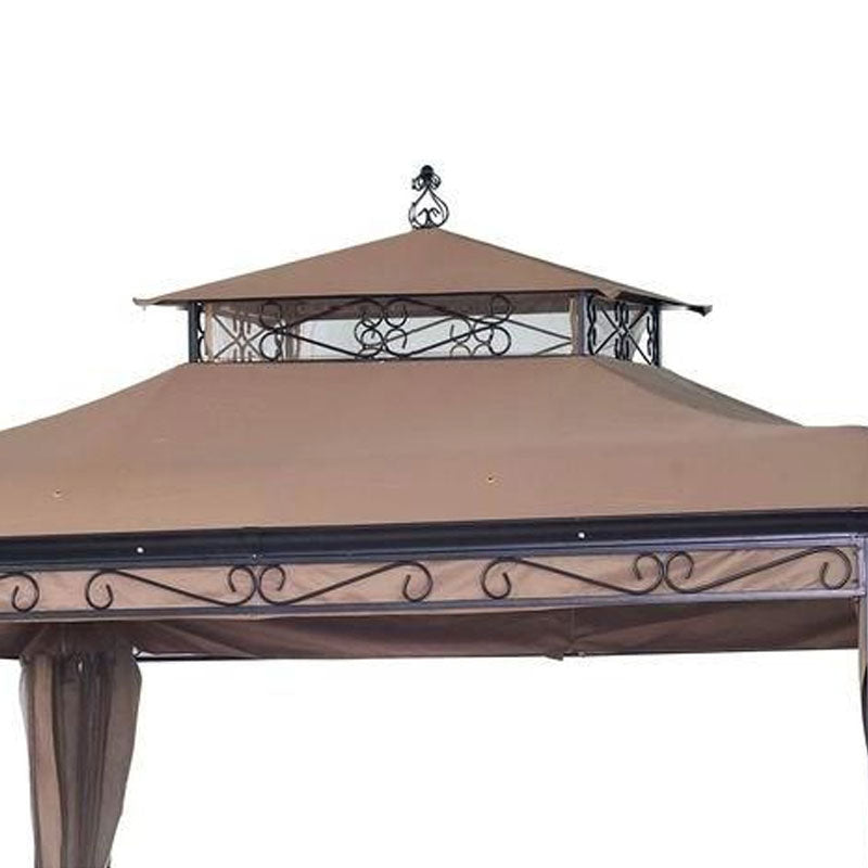 Mongolia Gazebo Replacement Canopy - RipLock 350