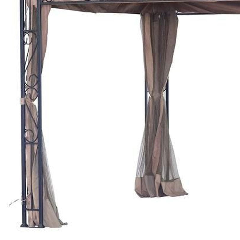 Mongolia Gazebo Replacement Canopy - RipLock 350