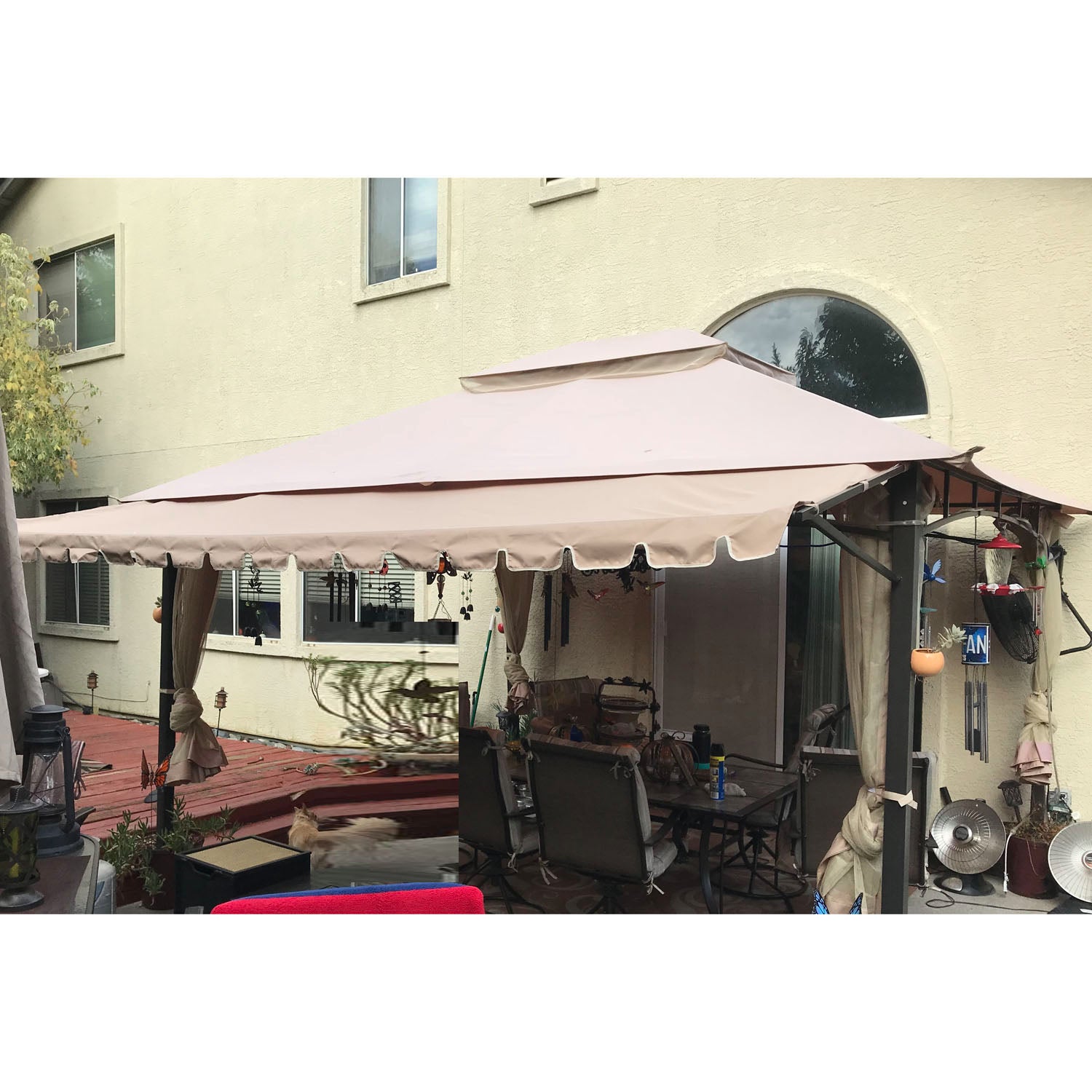 Replacement Canopy for Jefferson Point Gazebo - Riplock 350