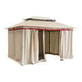Replacement Canopy for Tangri 10x12 Gazebo - Riplock 350
