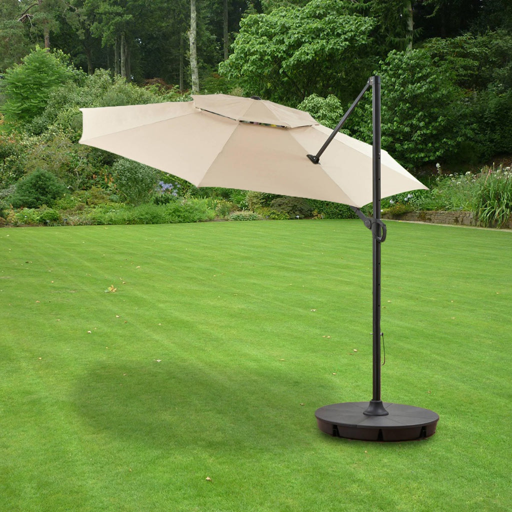 bud light patio umbrella canopy replacement MASTERCANOPY 9 ft for 8 Ribs-White Canopy Only tear resistance ABCCANOPY 9FT Patio Umbrella Replacement