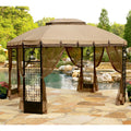Trellis Gazebo Replacement Canopy and Net - RipLock 350