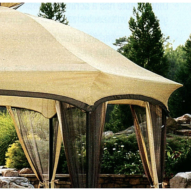 Dawson Hex Gaz Replacement Canopy and Net - RipLock 350