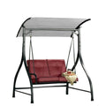 Replacement Canopy for 2 Seater Mission Ridge Swing - Slate Gray - Riplock 350