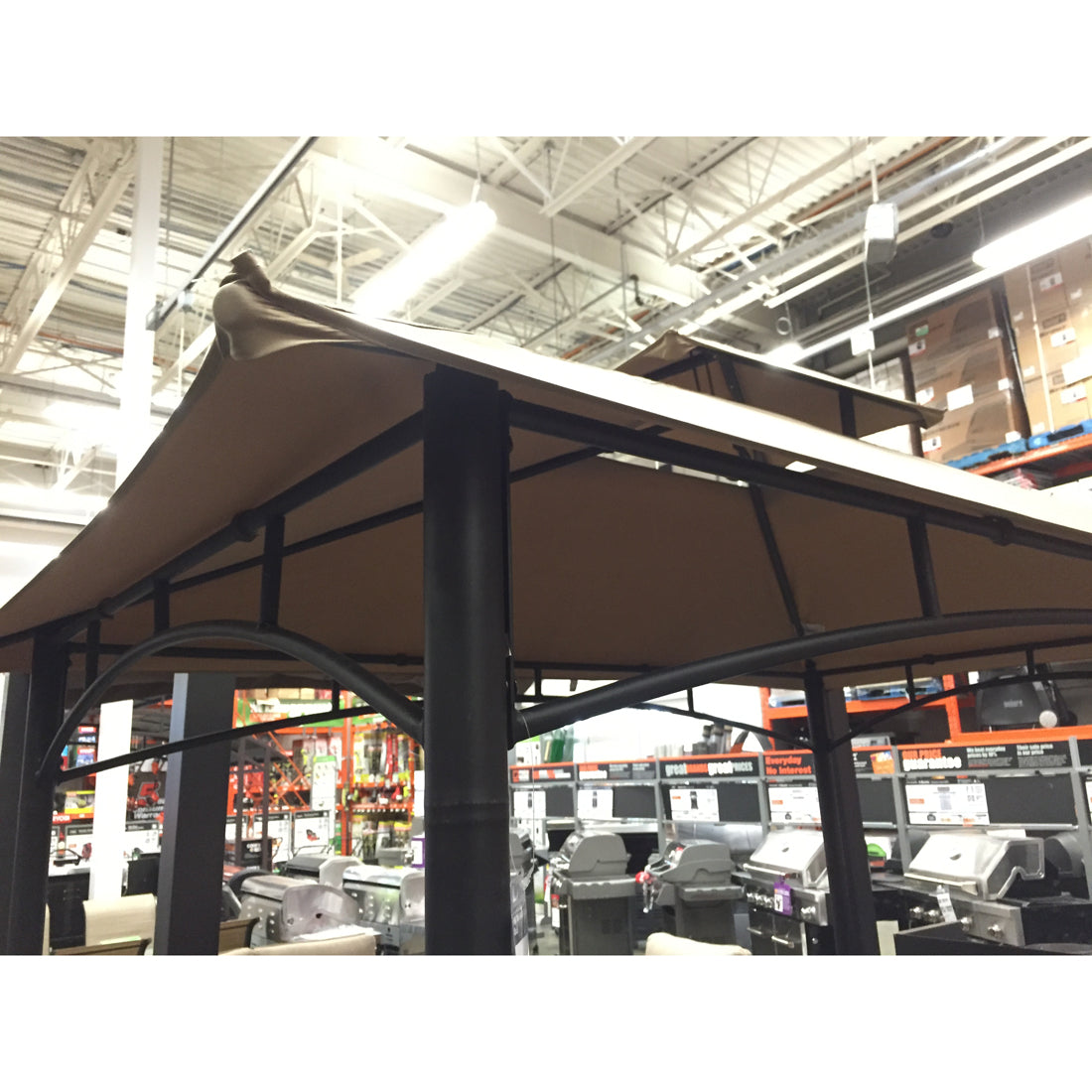Replacement Canopy for Tiki Grill Gazebo L-GG019PST