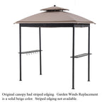 Replacement Canopy for Wicker Grill Gazebo - Riplock 350