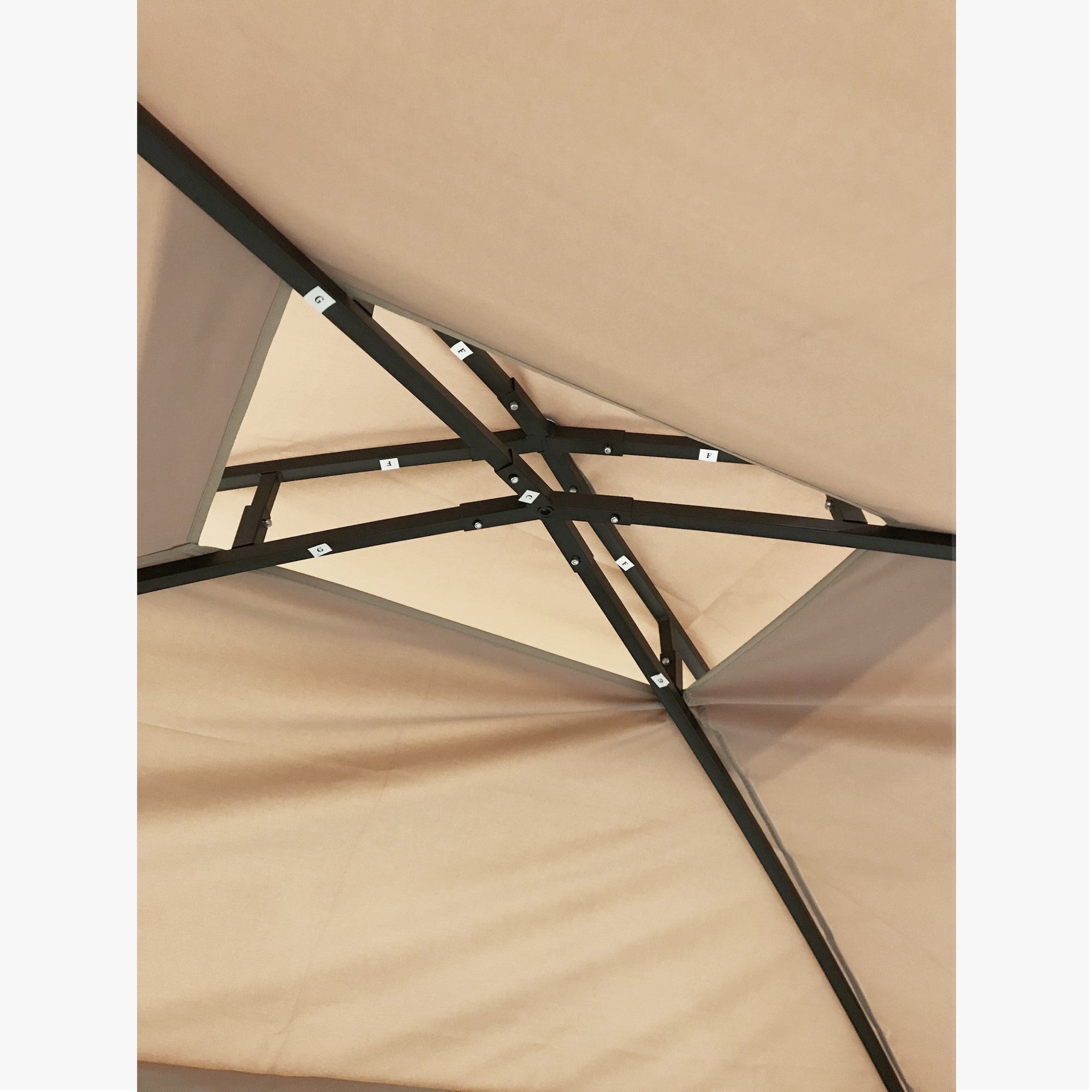 Replacement Canopy for Wicker Grill Gazebo - Riplock 350
