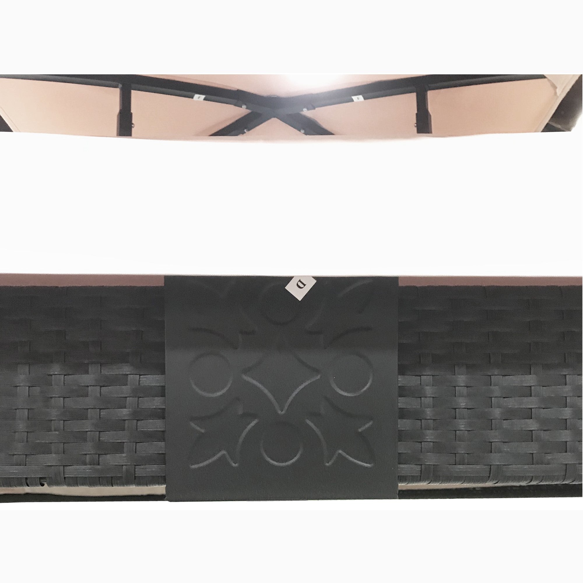 Replacement Canopy for Wicker Grill Gazebo - Riplock 350