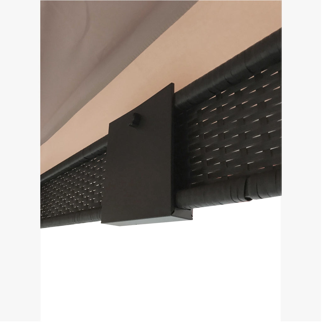 Replacement Canopy for Wicker Grill Gazebo - Riplock 350
