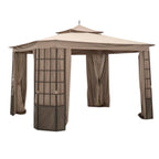 Replacement Canopy and Netting Set for Verado Gazebo - Riplock 350
