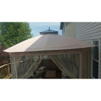 Replacement Canopy for Bay Finial Gazebo - RIPLOCK 350