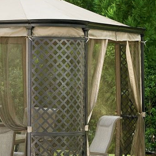 Jaclyn Smith Today Lattice Gazebo Replacement Canopy L-GZ278PST-PK-1