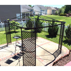 Replacement Canopy and Net for Lattice Gazebo - RipLock 350