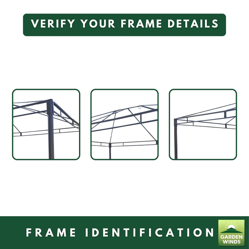 Replacement Canopy for Garden Oasis 999-2141542 10' x 12' Gazebo