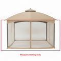 Replacement Netting Set for Allen Roth 10' x 12'  Dome Gazebo