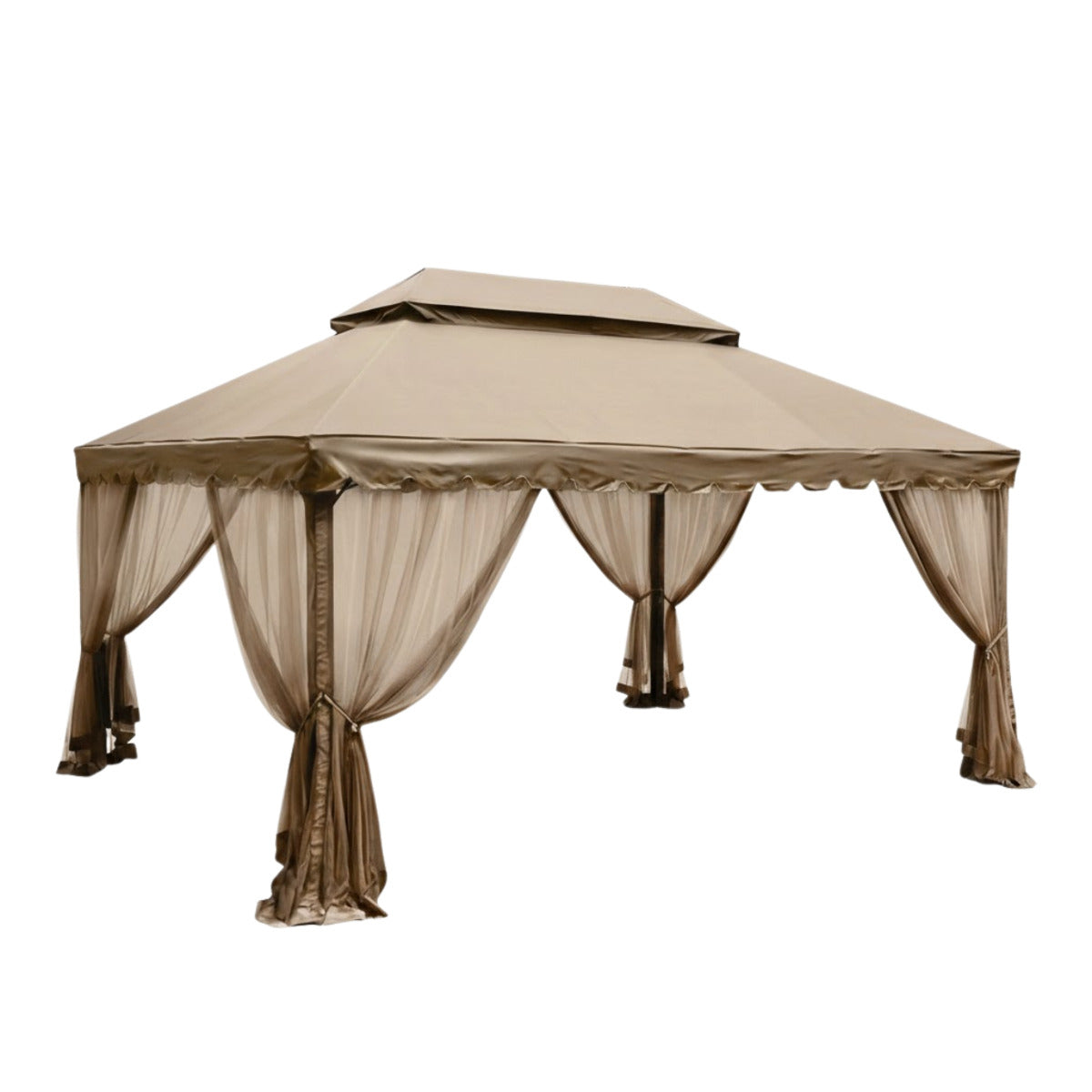 Garden Oasis 12 x 16 Ft Replacement Canopy and Netting - RipLock