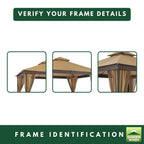 Replacement Canopy for La Palma II 5LGZ6530 10' x 12' Gazebo