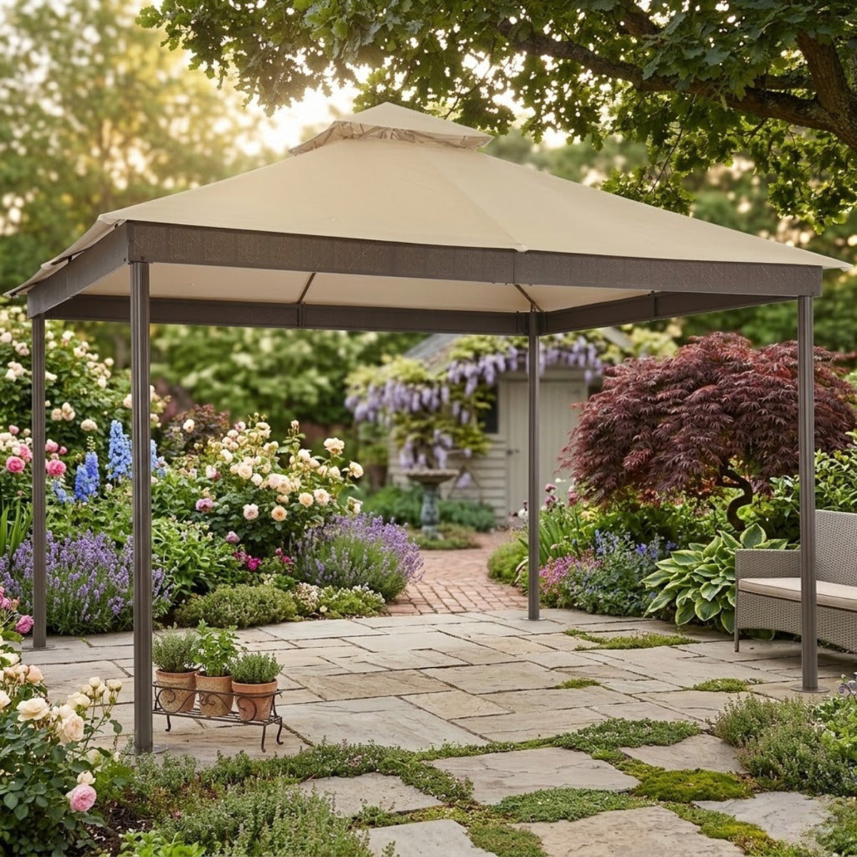 Replacement Canopy for La Palma II 5LGZ6530 10' x 12' Gazebo