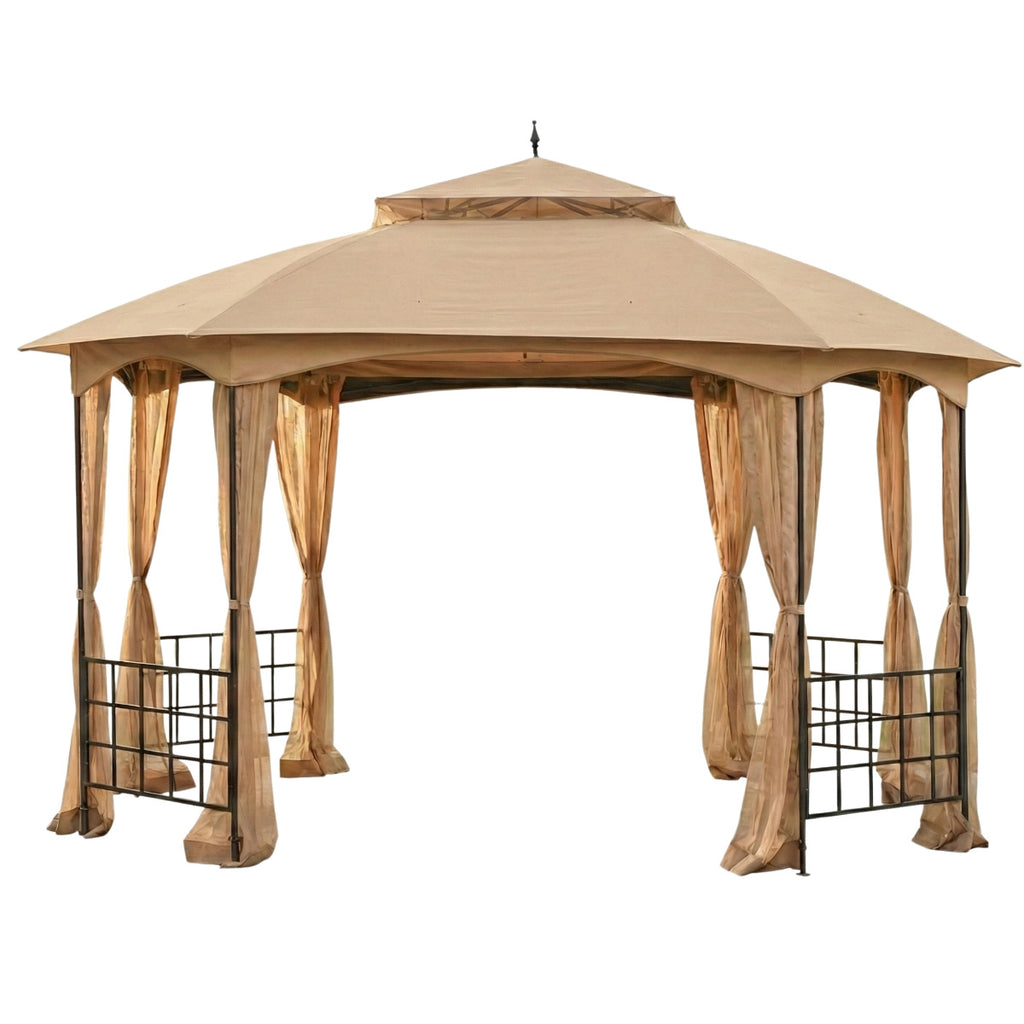 Replacement Canopy and Net for Newport Gazebo - RipLock 350