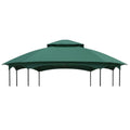 Replacement Canopy for Newport L-GZ660PST 11' x 13' Gazebo - Riplock 350, Green Spruce