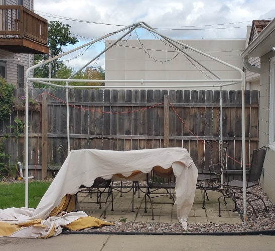 Replacement Canopy for Garden Party 10 ft Gazebo - RipLock 350