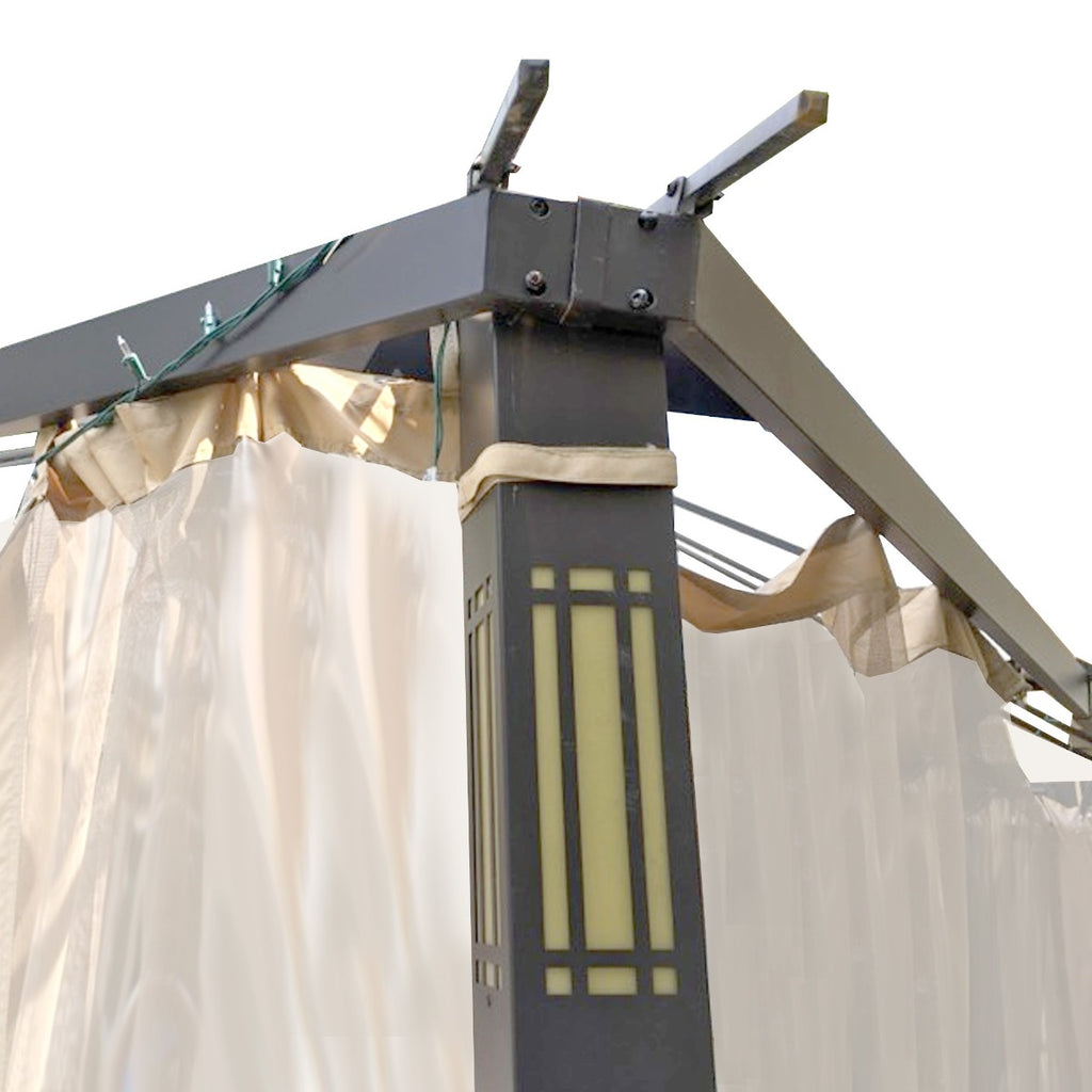 Replacement Canopy and Netting Set for Audio Gazebo - RipLock 350