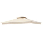 Replacement Canopy and Netting Set for Belcourt Gazebo - RipLock 350
