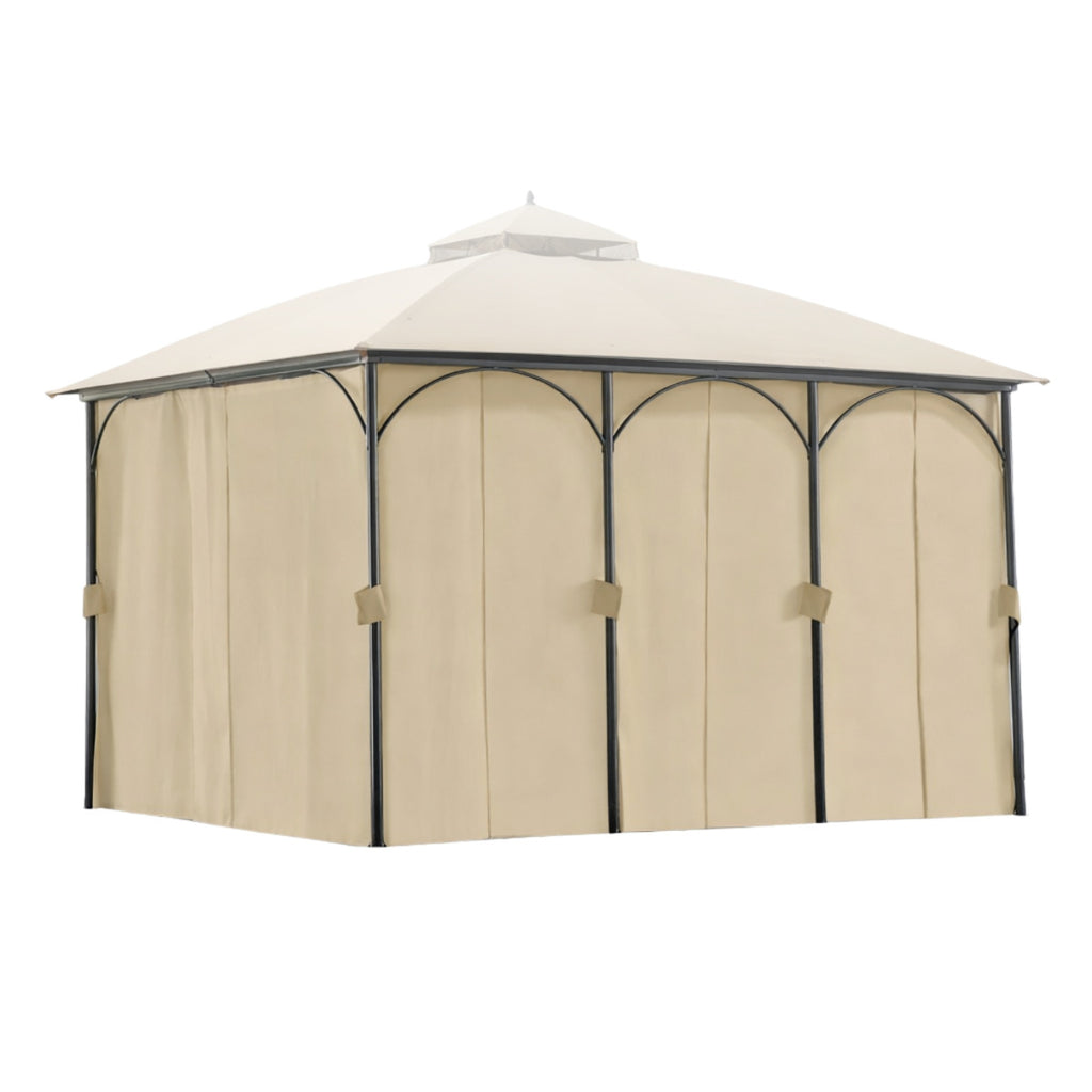 Replacement Privacy Curtain Set for Somerset Gazebo - 350